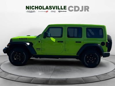 2021 Jeep Wrangler Unlimited Willys 4x4