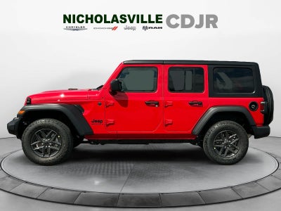 2025 Jeep Wrangler WRANGLER 4-DOOR SPORT S