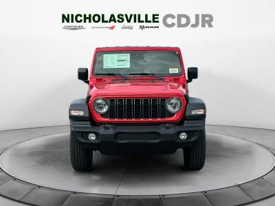 2025 Jeep Wrangler WRANGLER 4-DOOR SPORT S