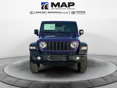 2026 Jeep Wrangler WRANGLER 4-DOOR SPORT S