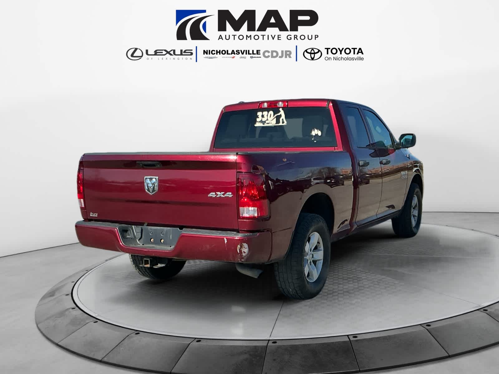 2018 RAM 1500 Express Quad Cab 4x4 6'4' Box