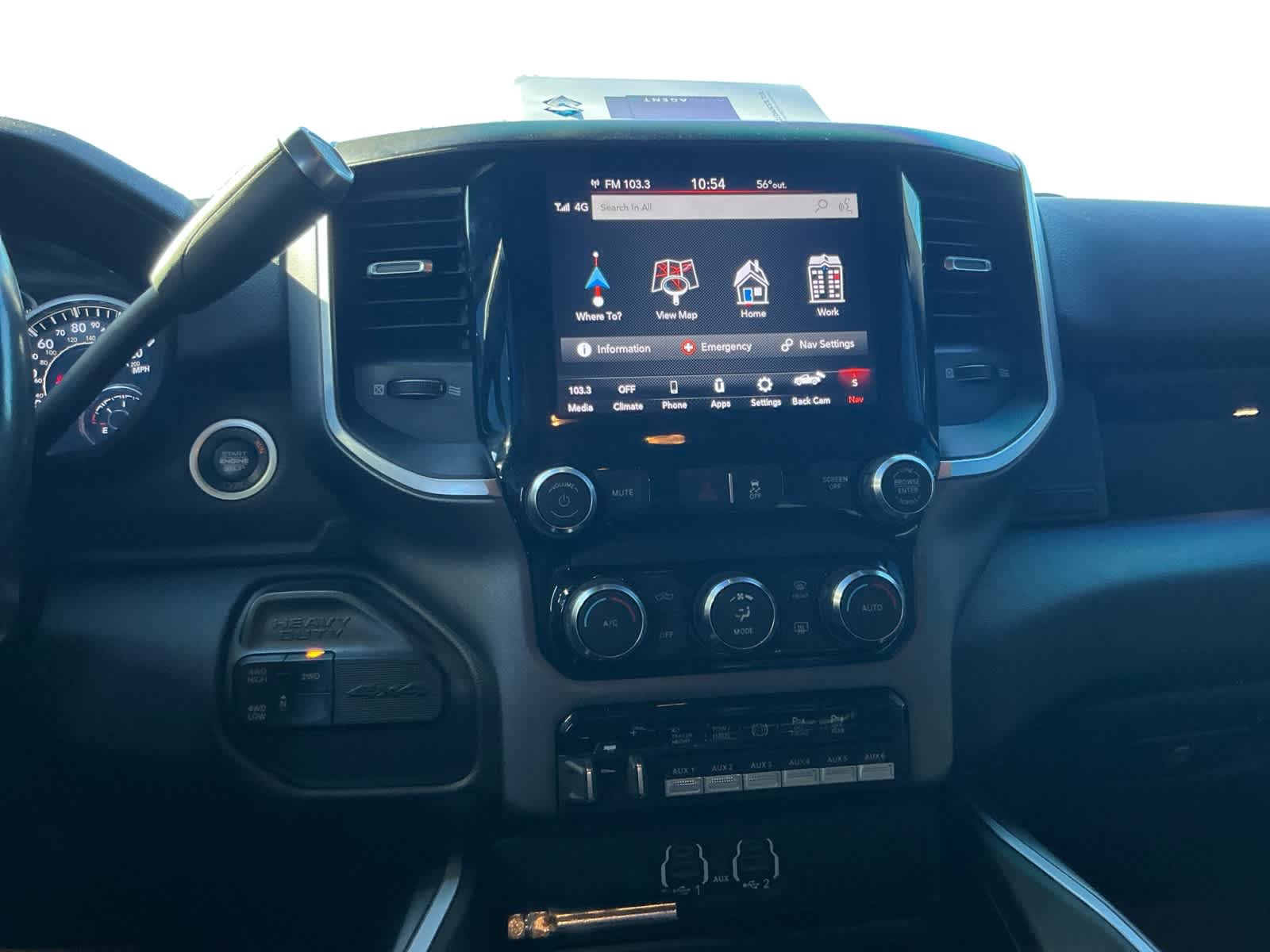 2021 RAM 2500 Big Horn Mega Cab 4x4 6'4'' Box