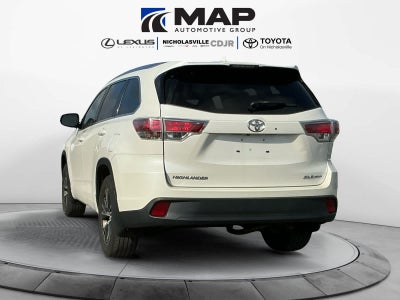 2016 Toyota Highlander XLE V6