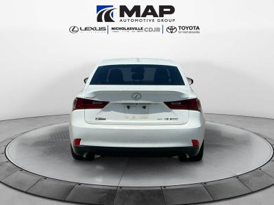 2016 Lexus IS 300 4dr Sdn AWD