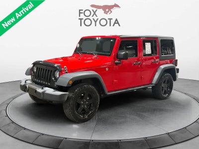 2016 Jeep Wrangler Unlimited Black Bear