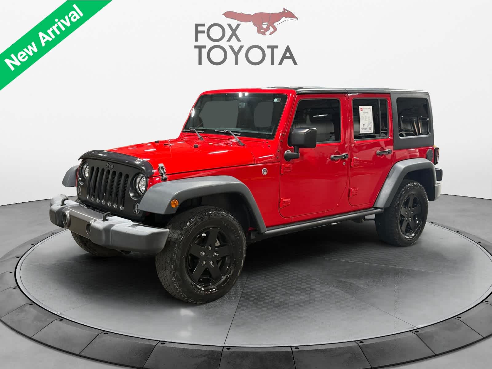 2016 Jeep Wrangler Unlimited Black Bear