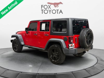 2016 Jeep Wrangler Unlimited Black Bear