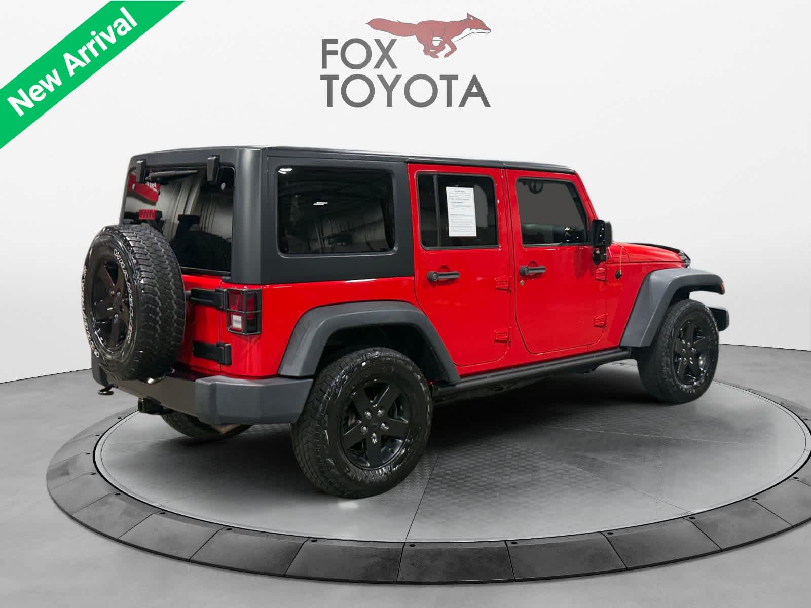 2016 Jeep Wrangler Unlimited Black Bear