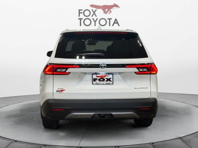 2026 Toyota Grand Highlander Platinum