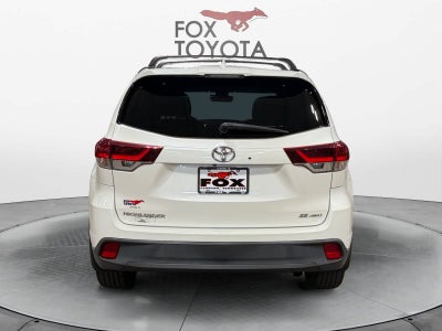 2019 Toyota Highlander SE