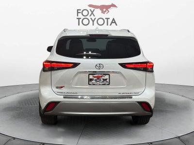 2026 Toyota Highlander Platinum
