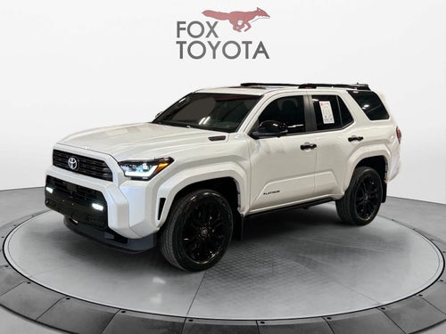 2025 Toyota 4Runner Hybrid Platinum