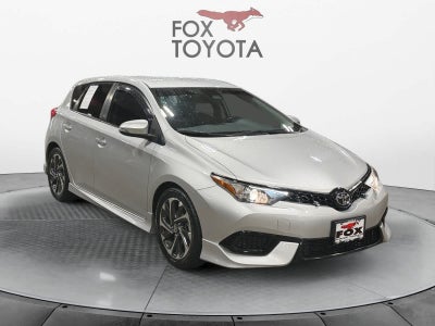 2017 Toyota Corolla iM CVT (Natl)