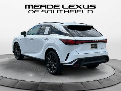 2024 Lexus RX 350 F SPORT Handling