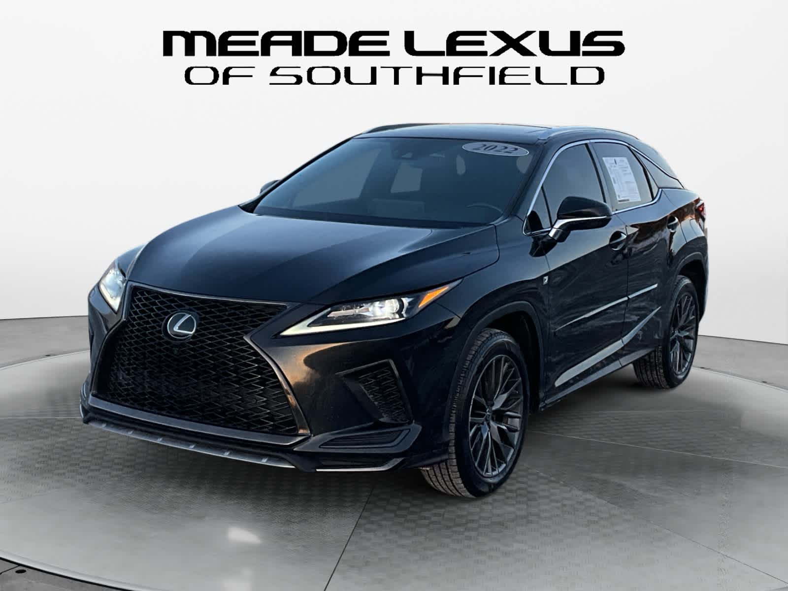 2022 Lexus RX F SPORT Appearance
