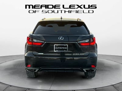 2022 Lexus RX F SPORT Appearance