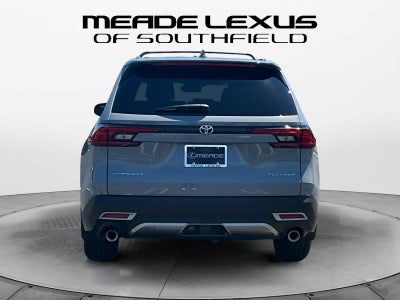 2026 Toyota Grand Highlander Hybrid MAX Platinum