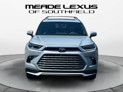 2026 Toyota Grand Highlander Hybrid MAX Platinum
