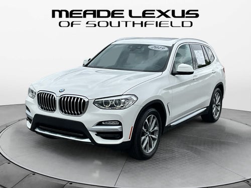 2019 BMW X3 sDrive30i sDrive30i