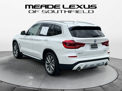 2019 BMW X3 sDrive30i sDrive30i