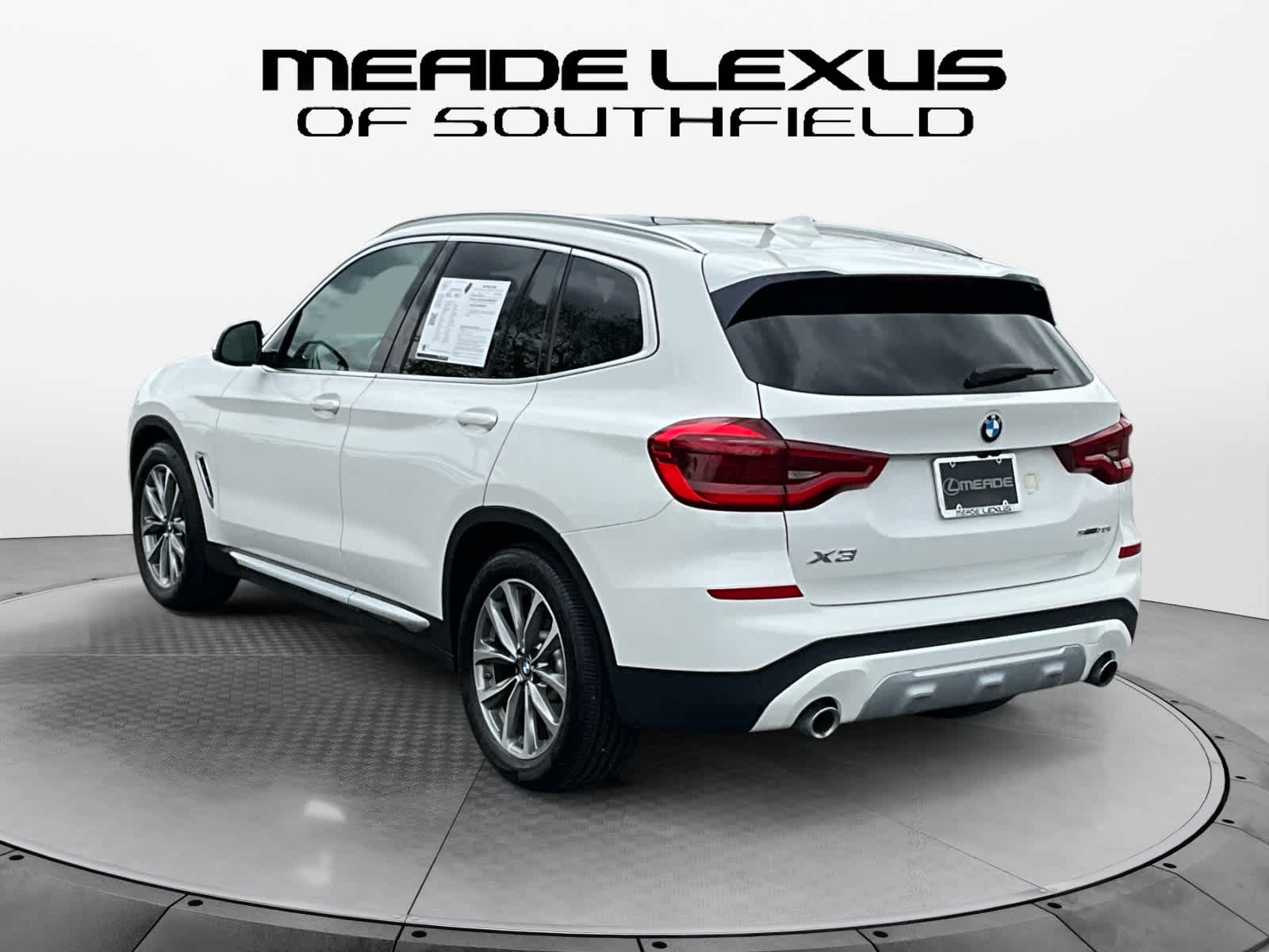 2019 BMW X3 sDrive30i sDrive30i