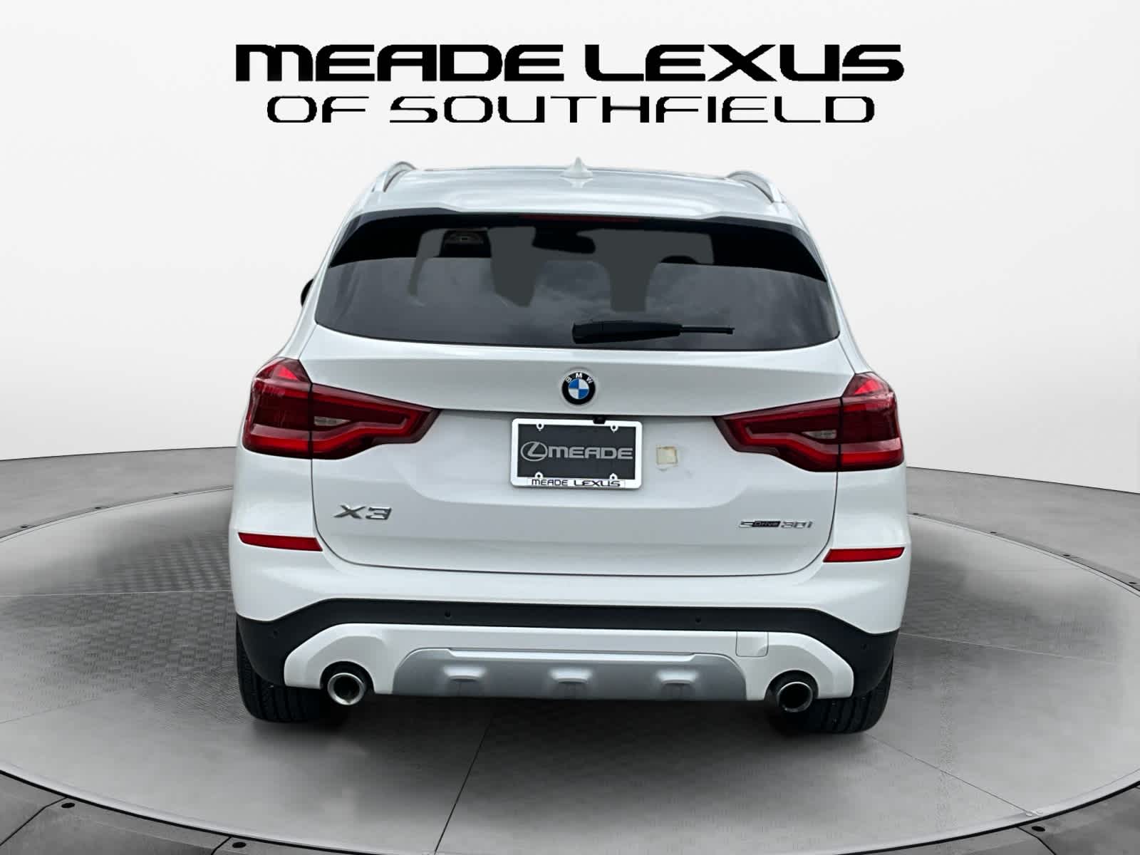 2019 BMW X3 sDrive30i sDrive30i