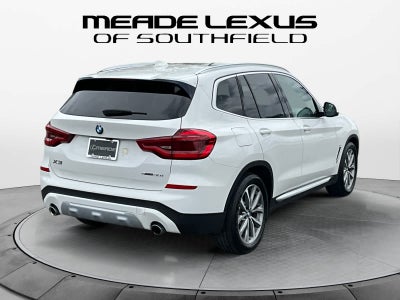 2019 BMW X3 sDrive30i sDrive30i