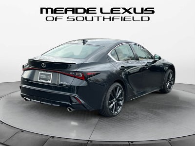2025 Lexus IS 350 F SPORT Design