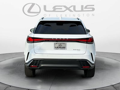 2026 Lexus RX 350 F SPORT Handling