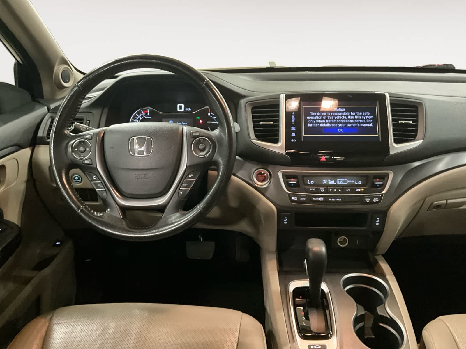 2017 Honda Ridgeline RTL-T