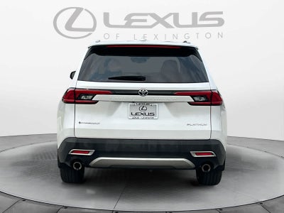 2024 Toyota Grand Highlander Hybrid MAX Platinum