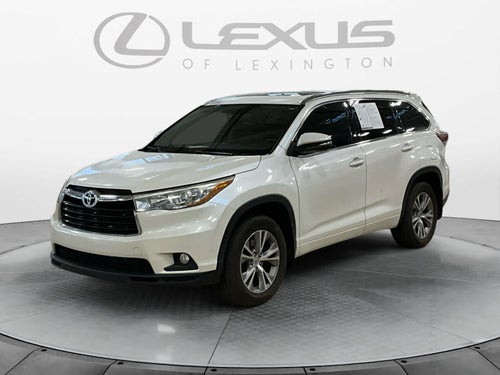 2015 Toyota Highlander XLE