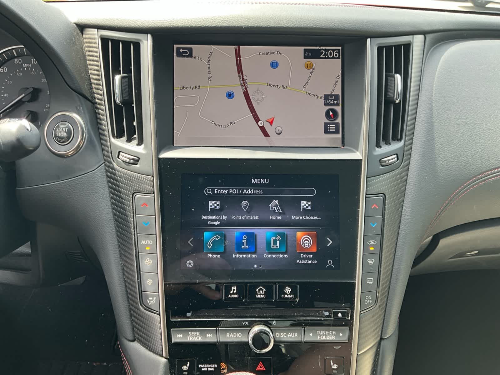 2022 INFINITI Q60 RED SPORT 400