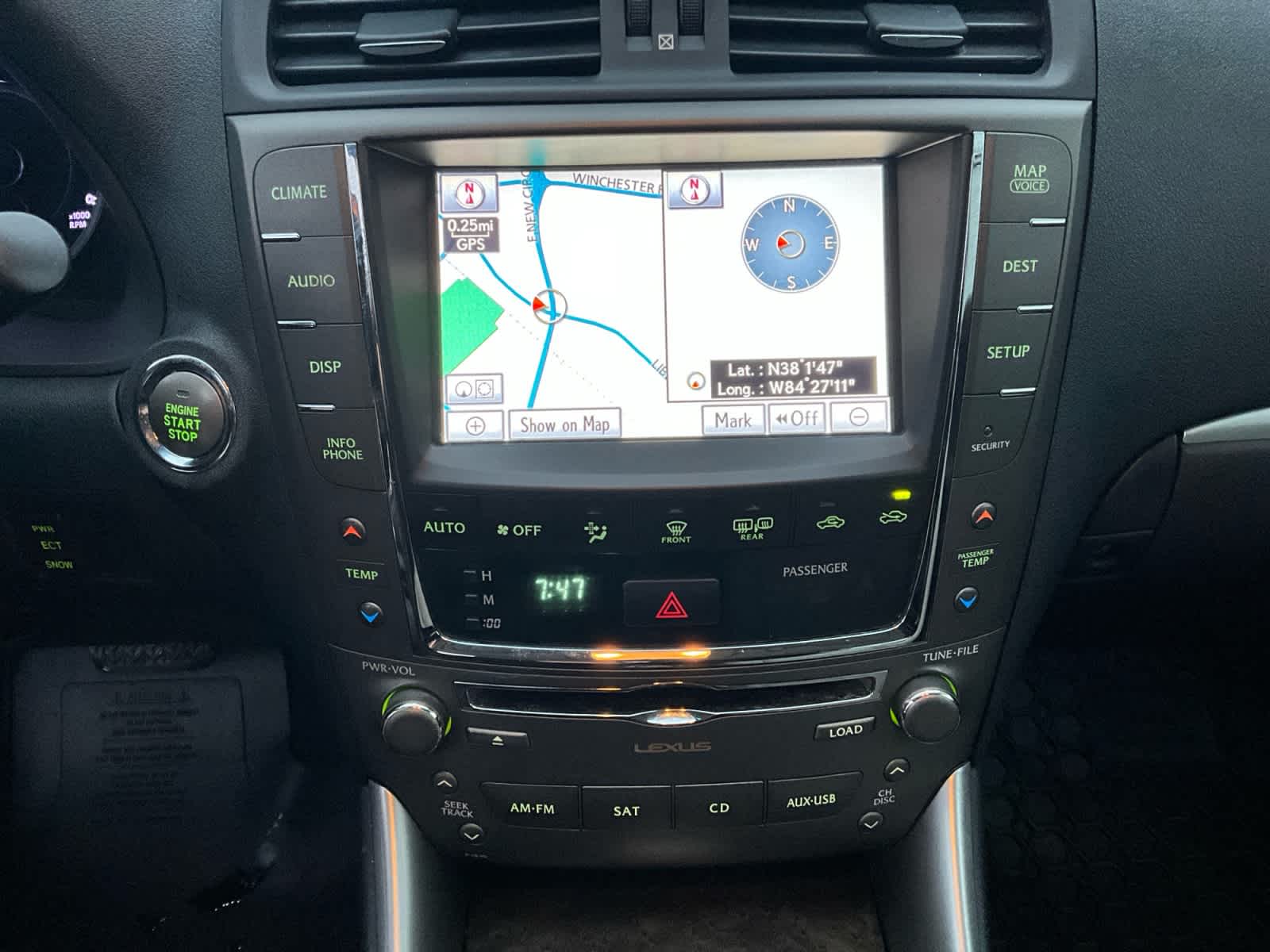 2012 Lexus IS 250C 2dr Conv Auto