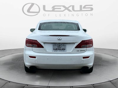 2012 Lexus IS 250C 2dr Conv Auto