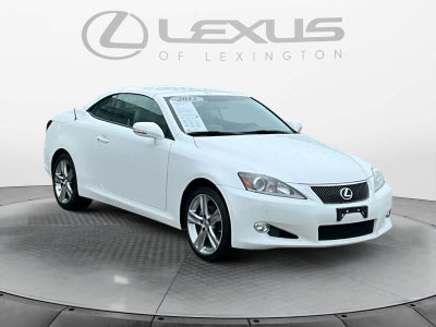 2012 Lexus IS 250C 2dr Conv Auto