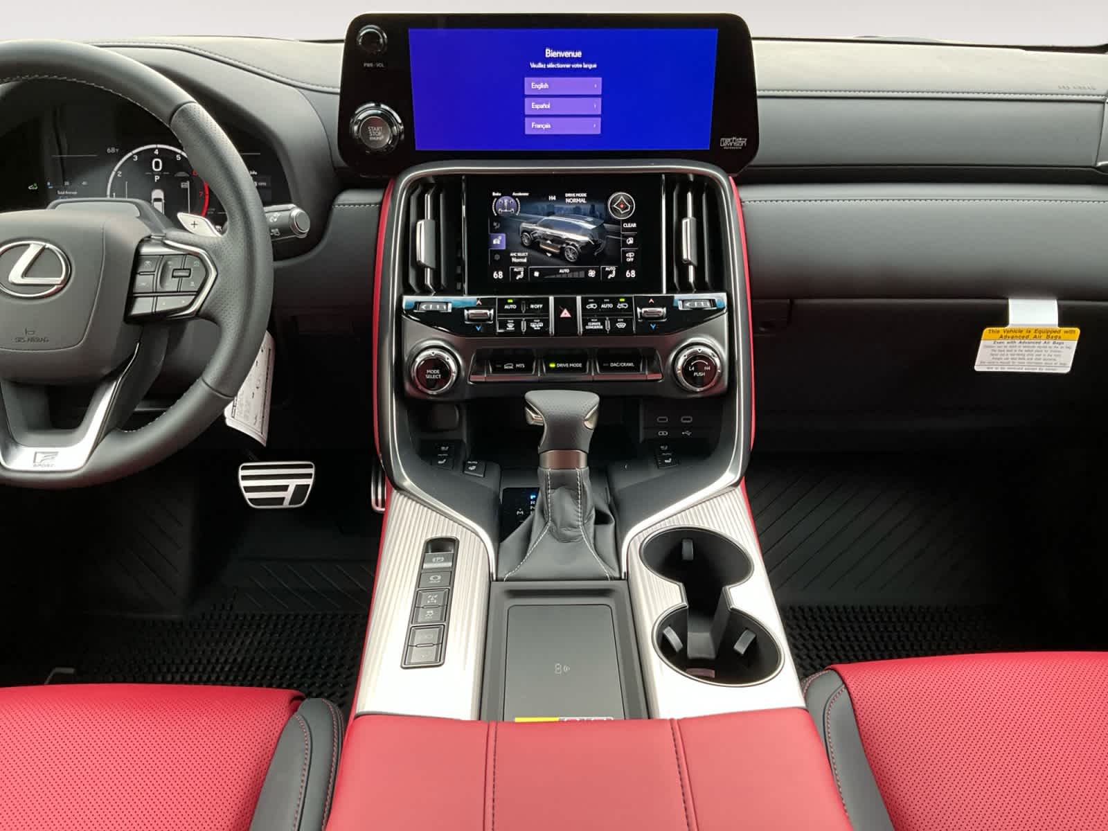 2026 Lexus LX 600 F SPORT Handling