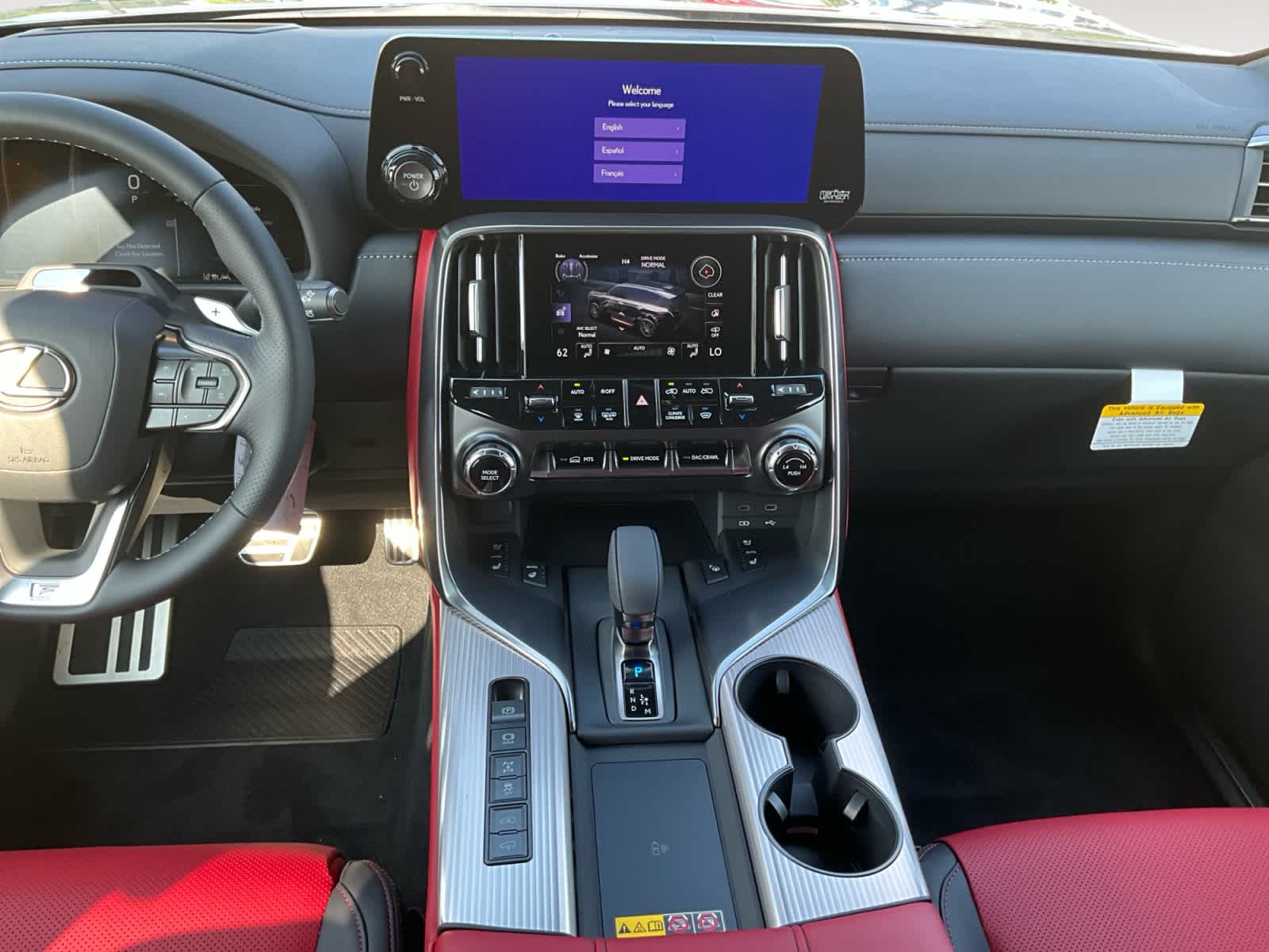 2026 Lexus LX 700h F SPORT Handling