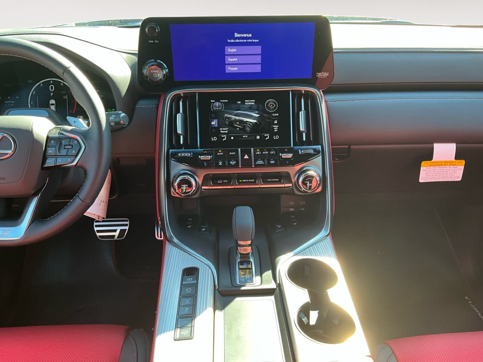 2026 Lexus LX 700h F SPORT Handling