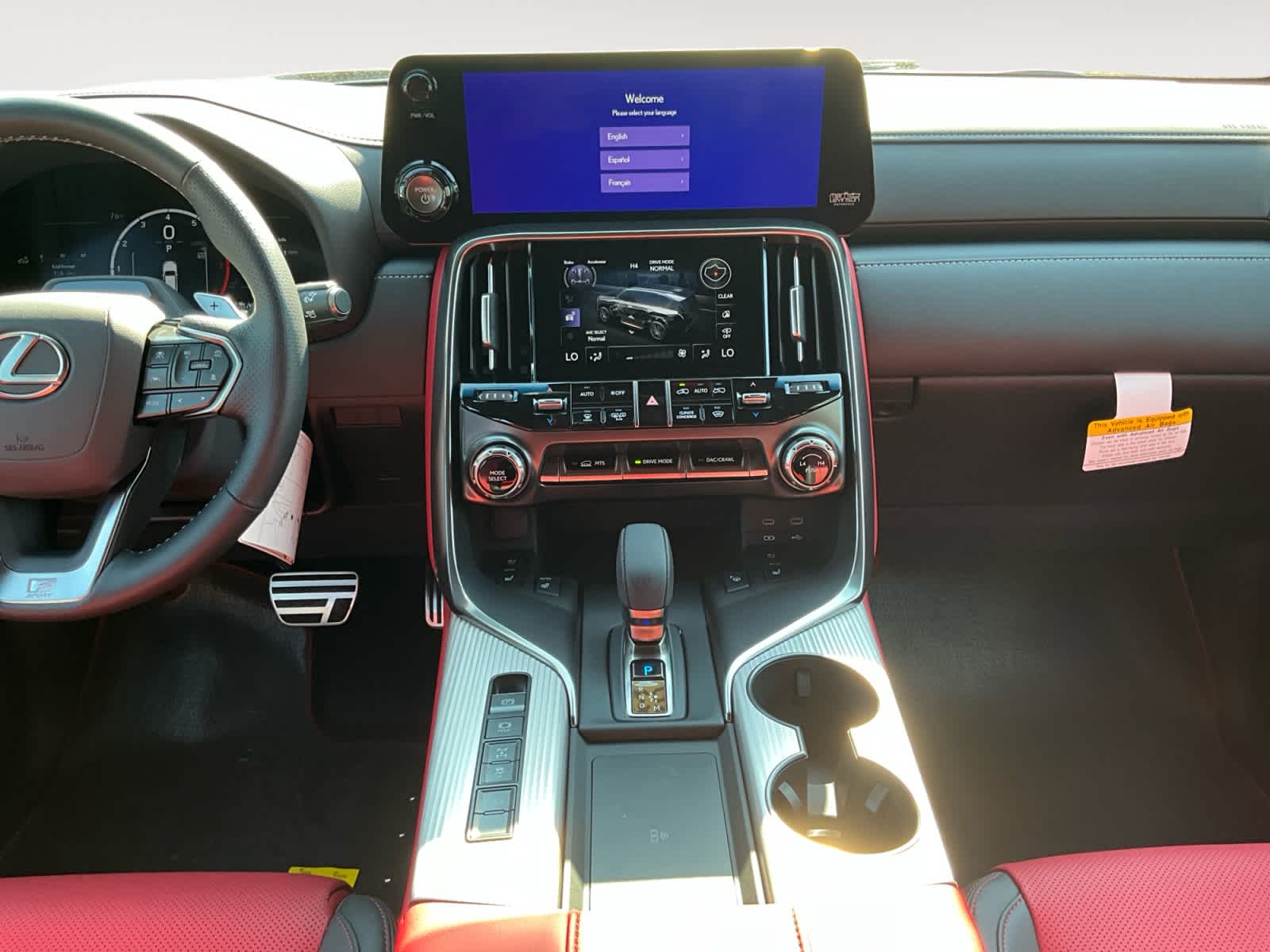 2026 Lexus LX 700h F SPORT Handling
