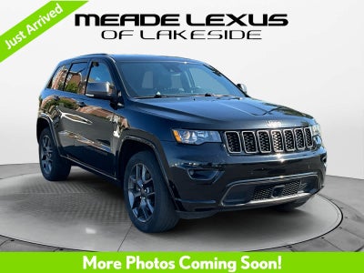 2021 Jeep Grand Cherokee 80th Anniversary
