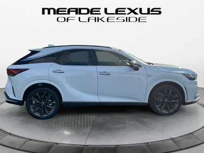 2026 Lexus RX 350 F SPORT Handling