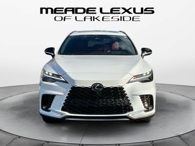 2026 Lexus RX 350 F SPORT Handling