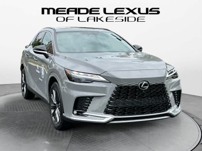 2026 Lexus RX F SPORT Handling