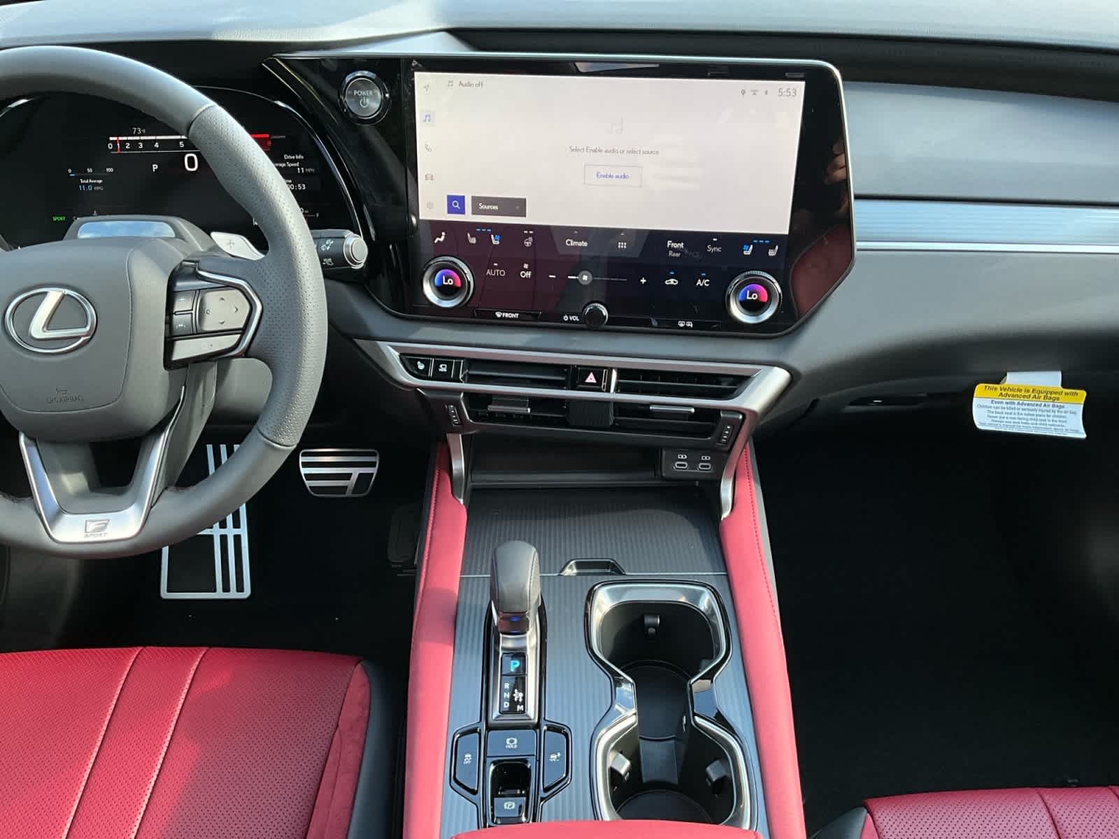 2026 Lexus RX 500h F SPORT Performance
