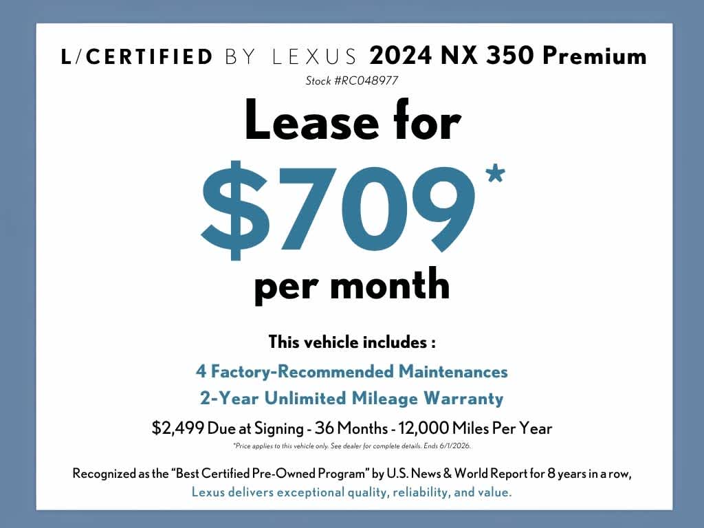 2024 Lexus NX 350 Premium