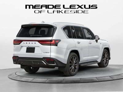 2026 Lexus LX 600 F SPORT Handling