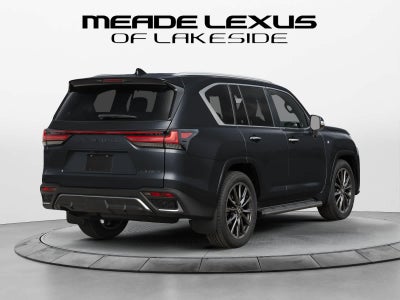 2026 Lexus LX 600 F SPORT Handling