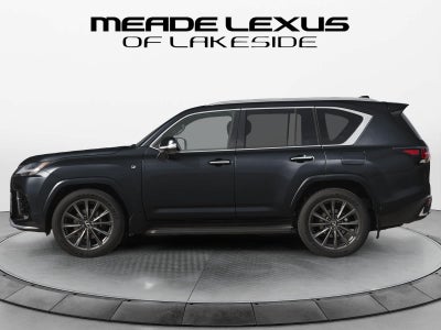 2026 Lexus LX 600 F SPORT Handling