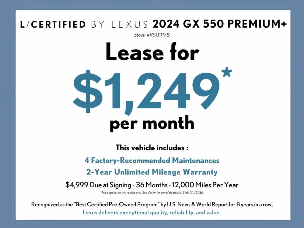 2024 Lexus GX 550 Premium+